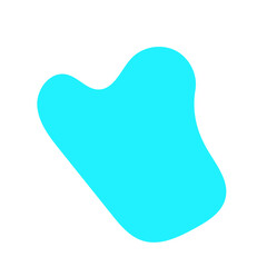 Light Blue Blob Abstract Shapes Vectors 