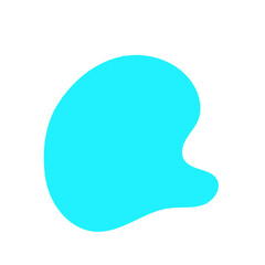 Light Blue Blob Abstract Shapes Vectors 