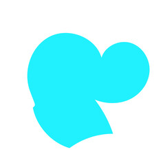 Light Blue Blob Abstract Shapes Vectors 