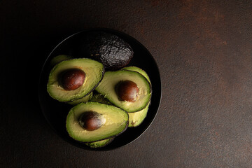 Avocado in a bowl 