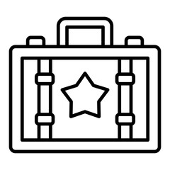 Briefcase Line Icon