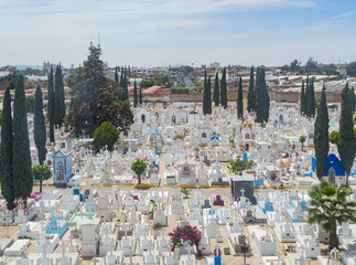 Aerial view of the Guadaljara cityscape
