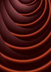 A background of repeating rounded smooth elements.