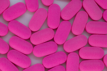 Obraz na płótnie Canvas Pink Pills 