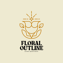 diamond hand beauty and luxury logo template vector