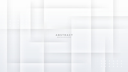 Obraz premium Abstract elegant white and gray background with diagonal stripes lines.