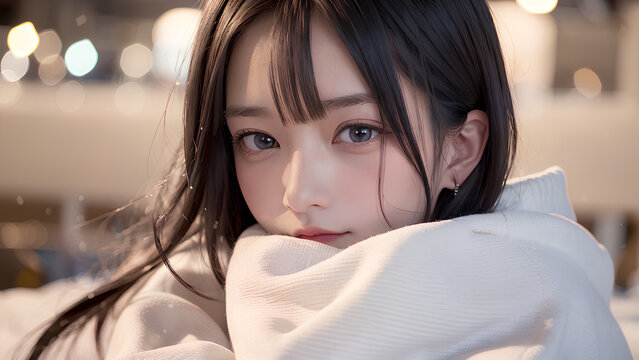 美しいアジアの美女