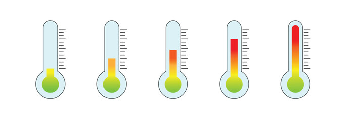 thermometer for testing the temperature of people - obrazy, fototapety, plakaty