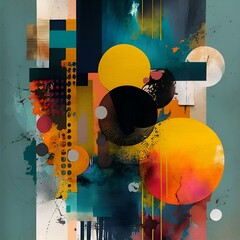 urban graffiti on the wall