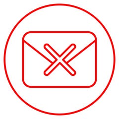 Obraz premium mail icon