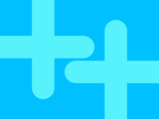 Obraz premium abstract flat design vector illustration