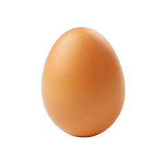 Egg isolated on transparent background, Generative AI