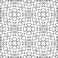 Repeating patterns of lines.  Black and white pattern for web page, textures, card, poster, fabric, textile.