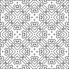 
Repeating patterns of lines.  Black and white pattern for web page, textures, card, poster, fabric, textile.