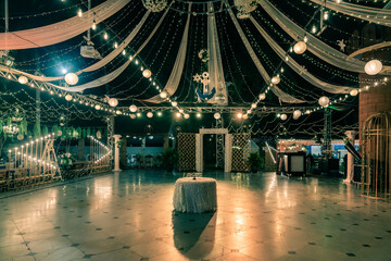 Empty Wedding Reception Venu