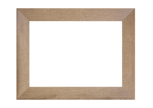 Old wooden frame picture.