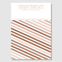 Colored parallel lines. The idea for the design of title pages, covers, books, brochures, leaflets, posters, booklets. Template for interior and decoration ideas