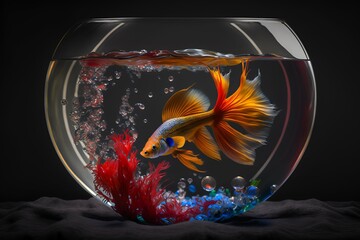 Obraz na płótnie Canvas Beta Fish