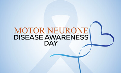 Vector illustration on the theme of Global Motor Neurone disease awareness day.banner design template Vector illustration background design.