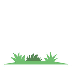 green grass border
