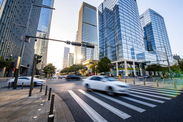 Naklejka premium urban traffic