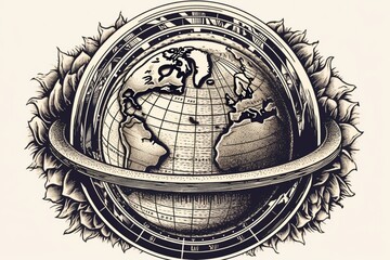 World Icon for Graphic Design Projects