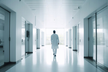 Doctor in the hospital, generative ai.