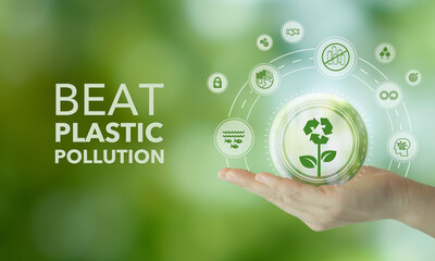 World Environment Day (5th June) theme is Beat Plastic Pollution.Take action against the damaging effects of plastic pollution on environment, reduce single-use plastics, recycle responsibly.