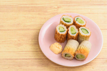 定番おつまみ　ちくわとキュウリ