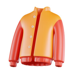 College Jacket 3D Icon © impro-studio