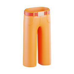 Long Pants 3D Icon