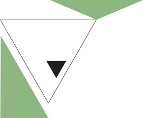 Geometric Memphis Triangle