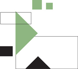 Geometric Memphis Element