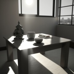 coffee cup on table