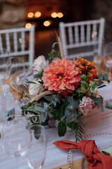 wedding table setting
