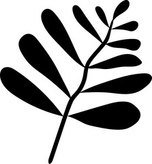 Leaf Silhouette Illustration