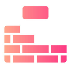 wall gradient icon