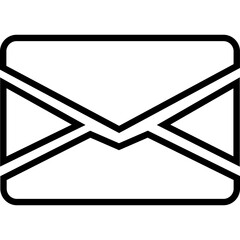 Email Closed Envelope Outline Icon