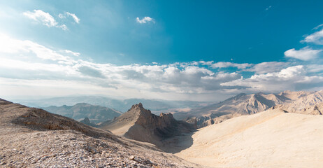 Breathtaking mountain landscape. The Anti Taurus Mountains. Aladaglar National Park. Turkey..