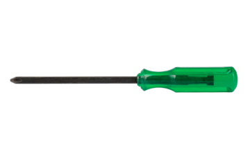 A screwdriver tools on transparent background