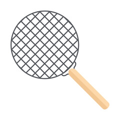 Iron Grill Basic Shape For Barbeque
