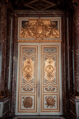 detail of the door of the church