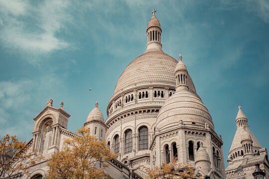 sacre coeur basilica in the city
