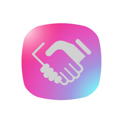 Hand Shake - Pictogram (icon) 