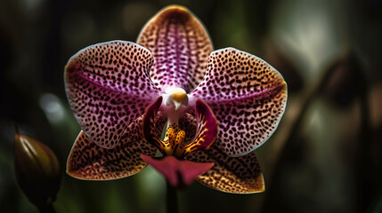 Orchid flower. Generative AI