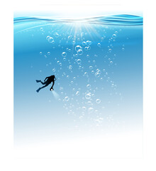 underwater sport
