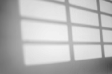 black and white window shadow overlay