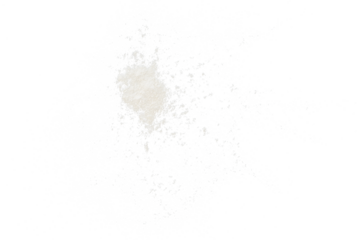 white powder splash particle