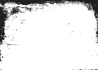 Scratched  Gritty Grunge Background Texture Vector. Dust Overlay Distress Grainy Grungy Effect and Decorative Noise Effect