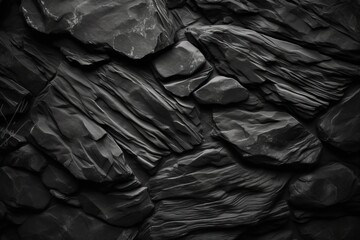 Obraz premium overlay old texture in black background with lots of copy space, generative ai